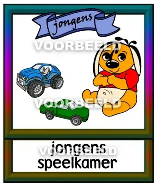 Jongens speelkamer