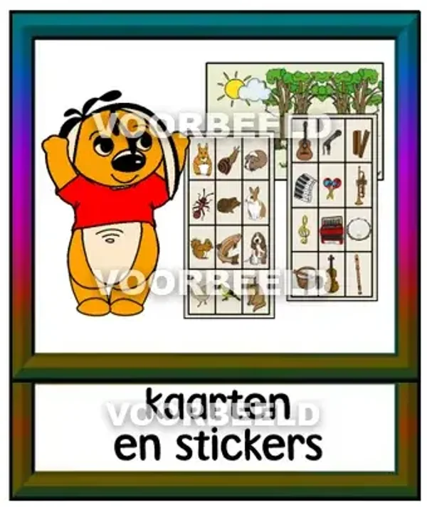 Kaarten en stickers