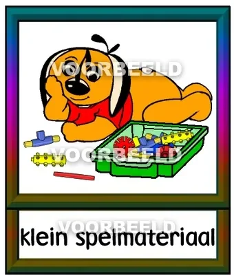 Klein spelmateriaal