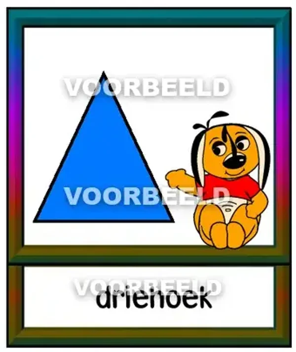 Kleur driehoek