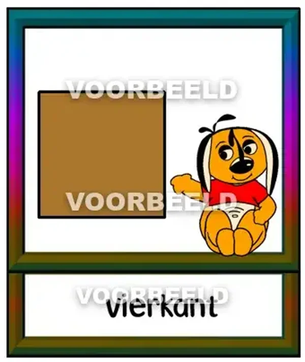 Kleur vierkant