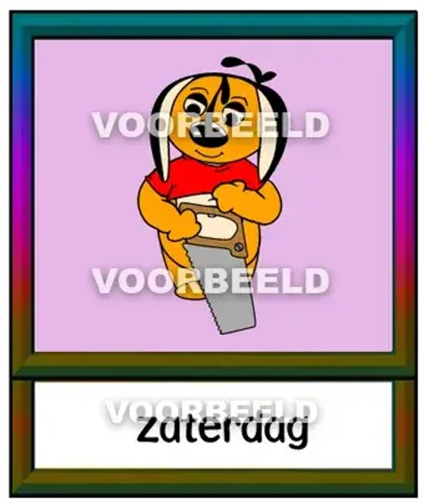 Zaterdag roze