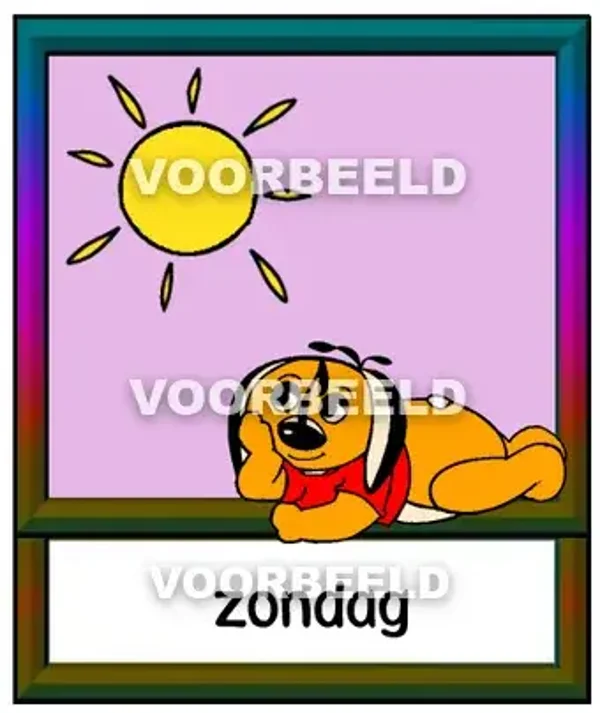 Zondag roze
