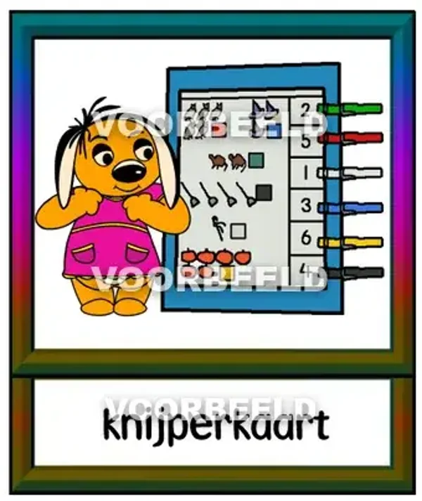 Knijperkaart