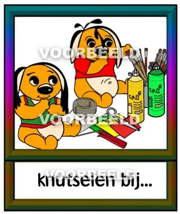 Knutselen bij
