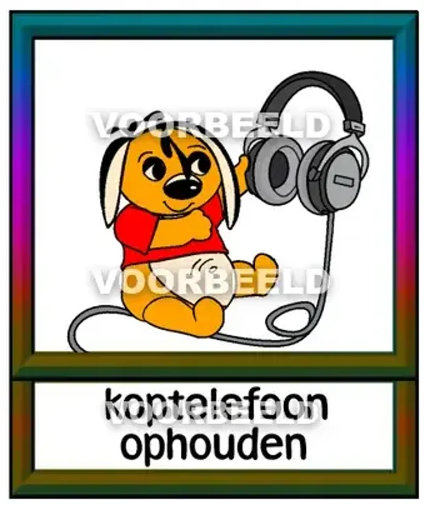 Koptelefoon ophouden