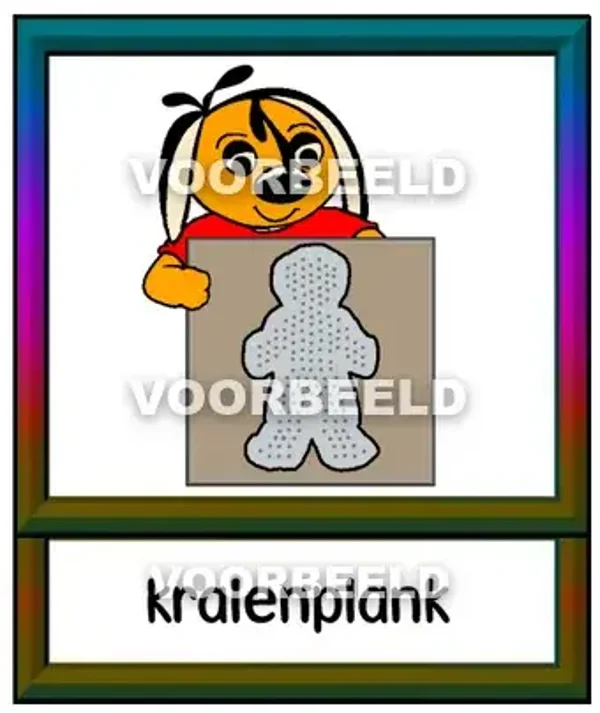 Kralenplank