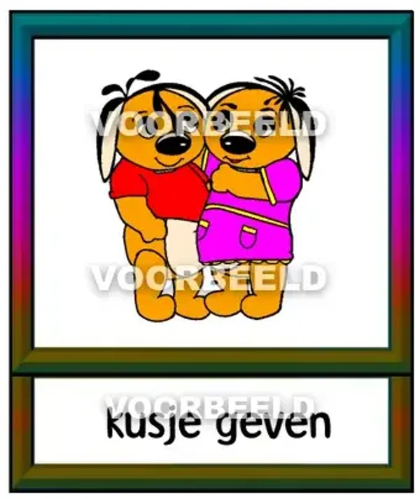 Kusje geven