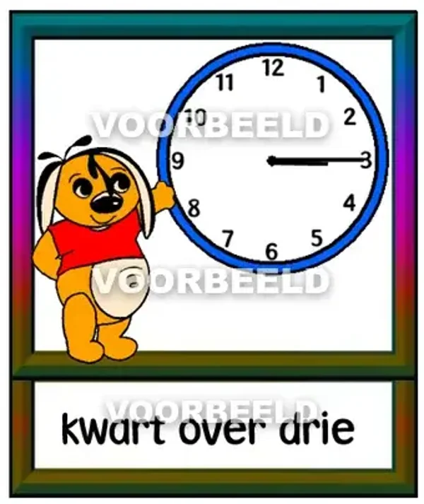 Kwart over drie