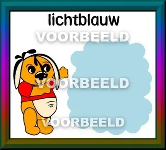 Lichtblauw