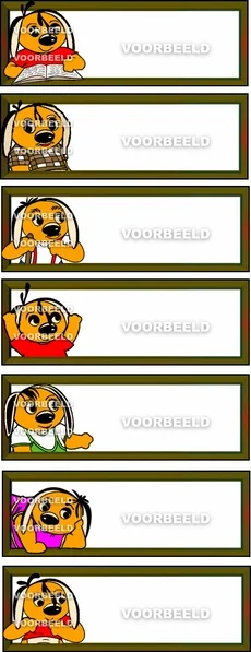Naamplaatjes Lijst 2