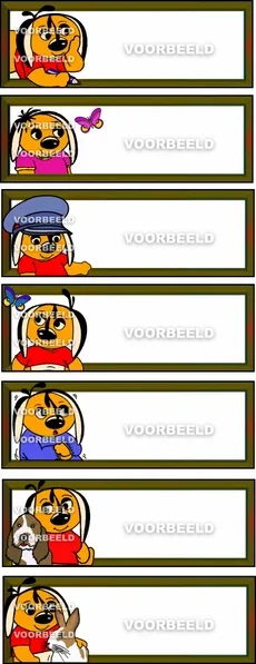 Naamplaatjes Lijst 5