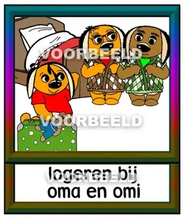 Logeren bij oma en omi