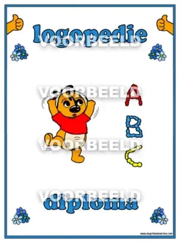 Logopedie DIPLOMA (A4)