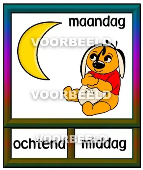 Maandag OM wit-dub
