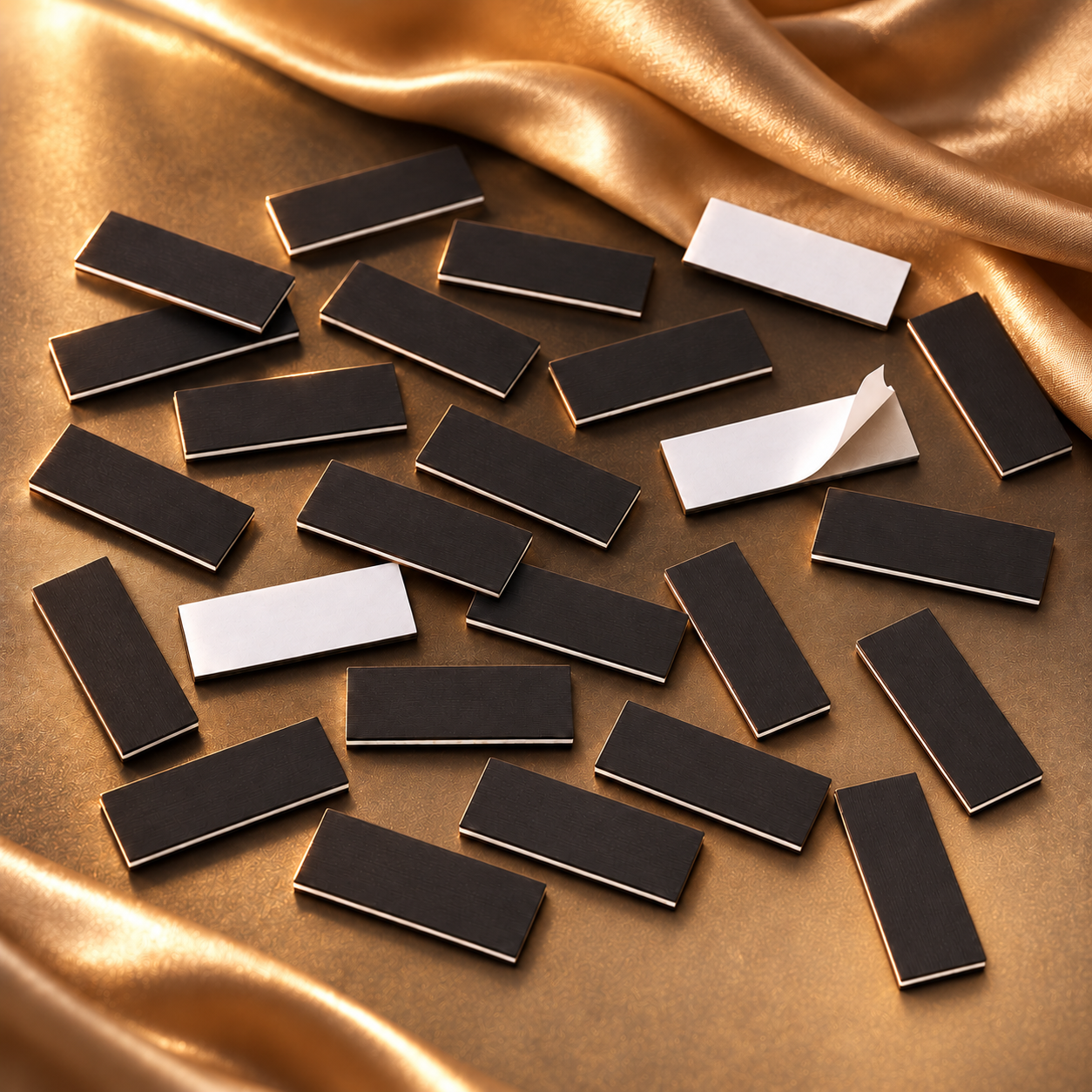 Magneet tape (strips) 25 stuks