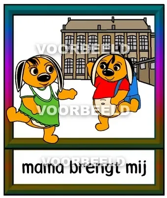 Mama brengt mij