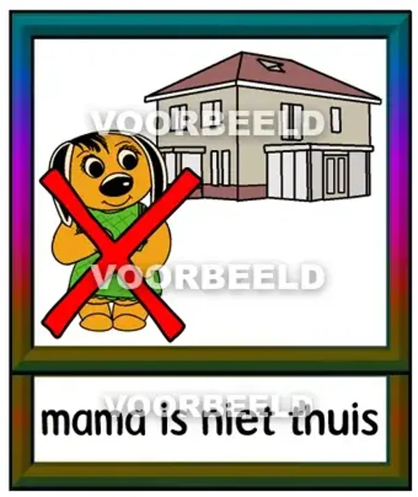 Mama is niet thuis