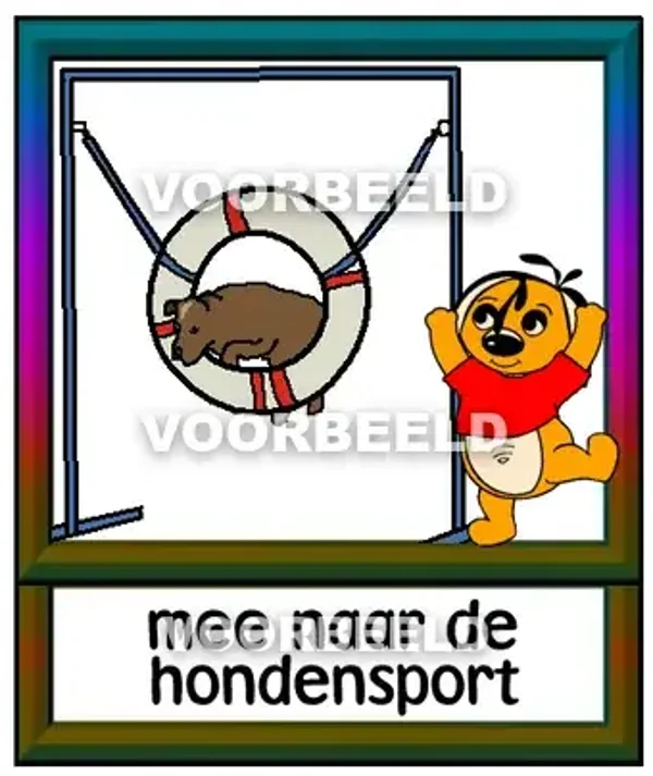 Mee naar de hondensport