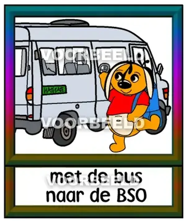 Met de bus naar de BSO