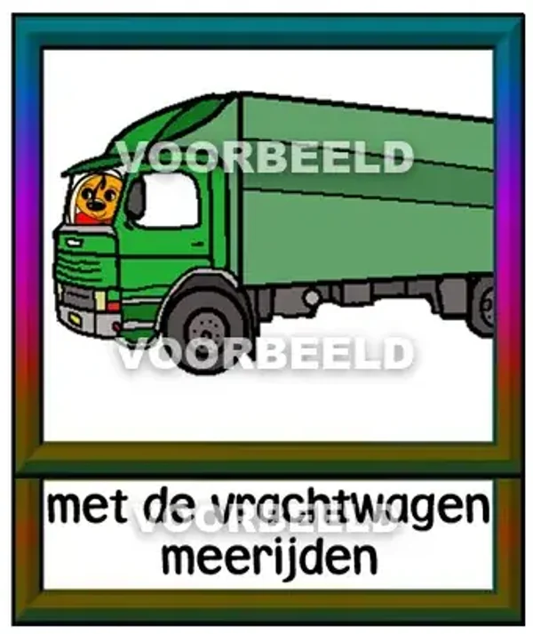 Met de vrachtwagen meerijden