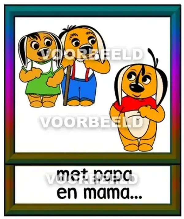 Met papa en mama