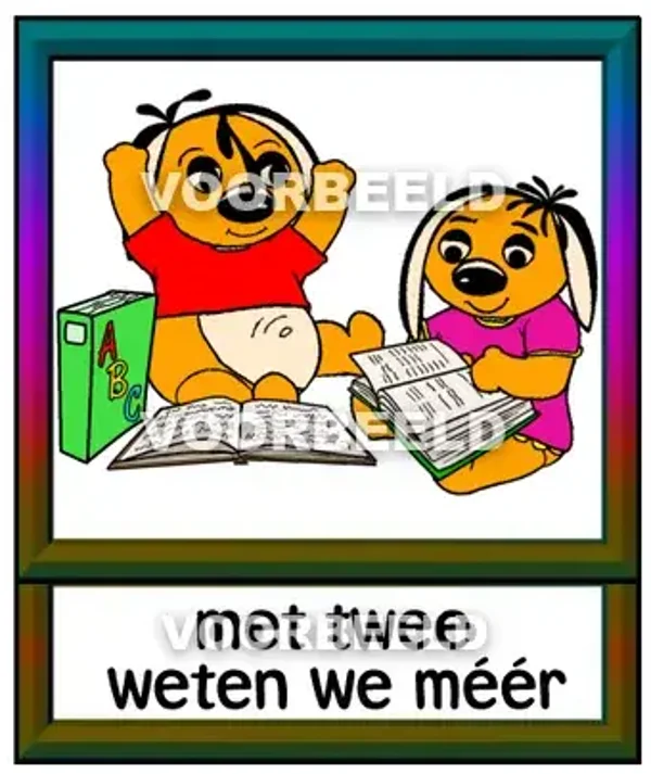 Met twee weten we meer