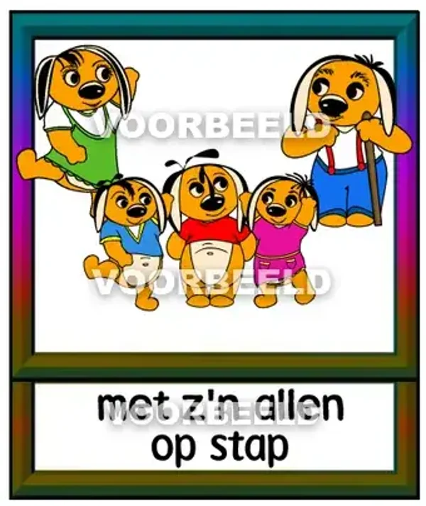 Met z'n allen op stap 4
