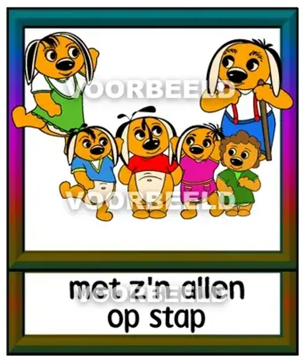 Met z'n allen op stap 6
