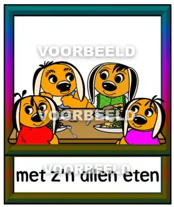 Met z'n allen eten