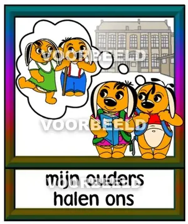 Mijn ouders halen ons