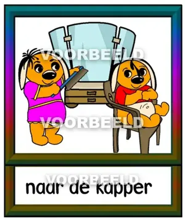 Naar de kapper 1