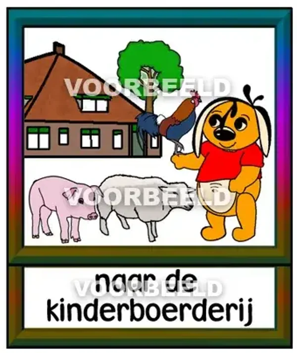 Naar de kinderboerderij