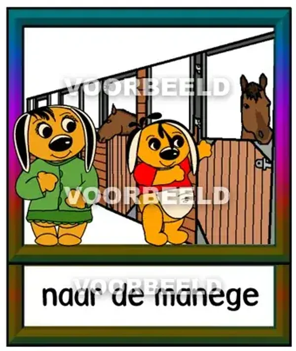 Naar de manege