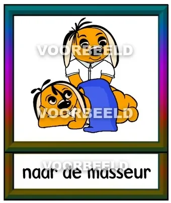 Naar de masseur