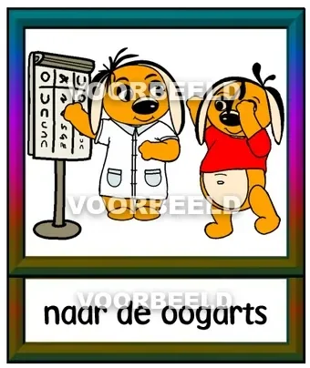 Naar de oogarts