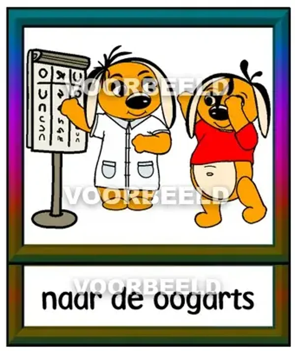 Naar de oogarts