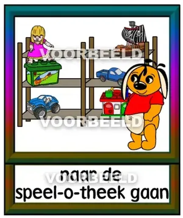 Naar de speel-o-theek gaan
