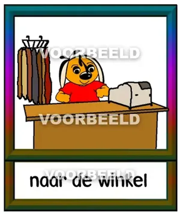 Naar de winkel