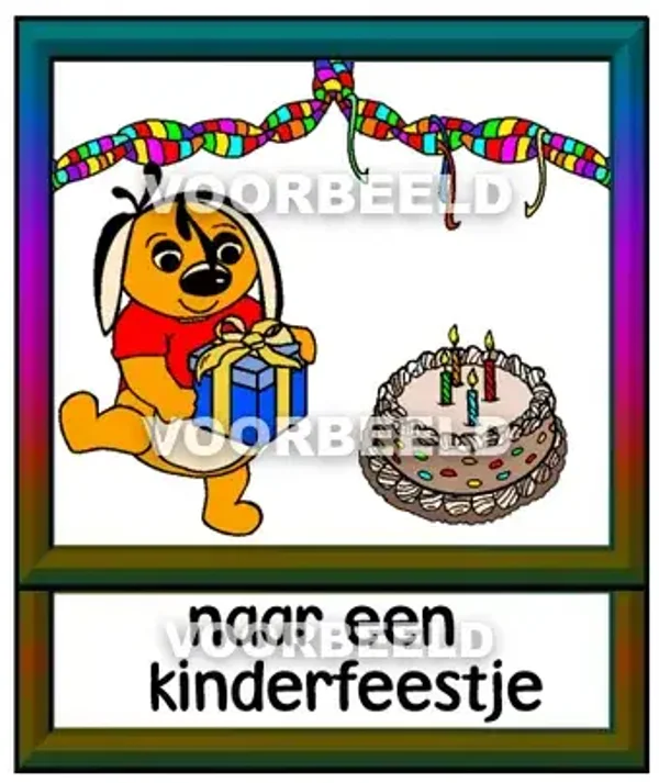 Naar een kinderfeestje