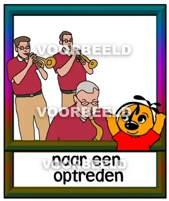 Naar een optreden