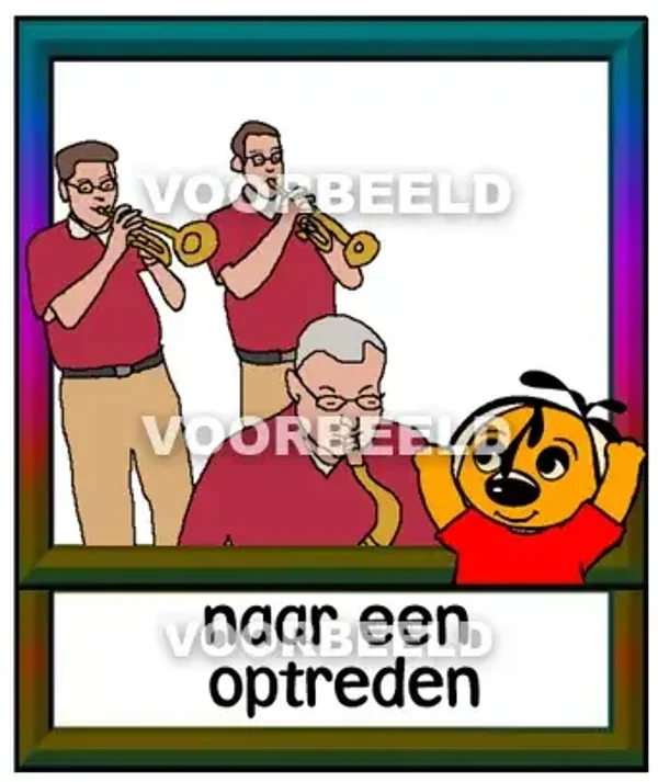 Naar een optreden