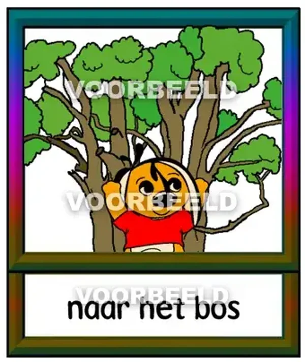 Naar het bos
