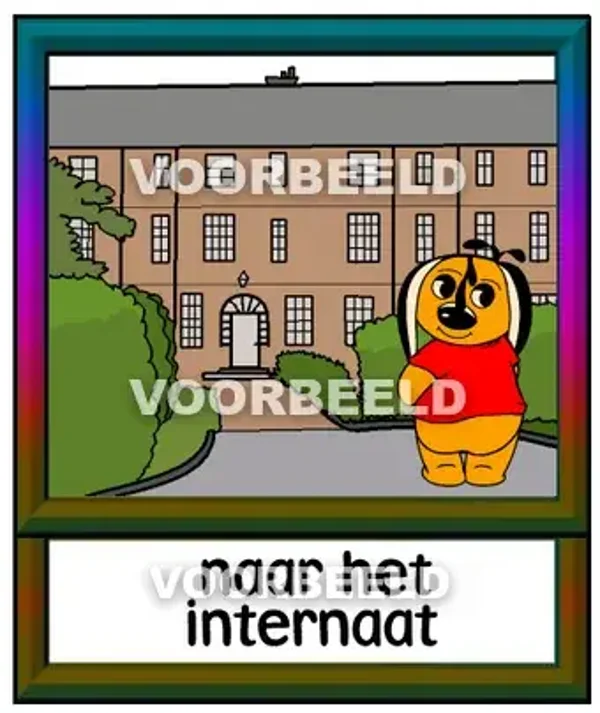 Naar het internaat