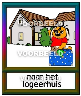 Naar het logeerhuis