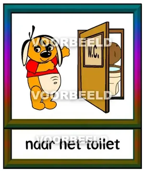 Naar het toilet