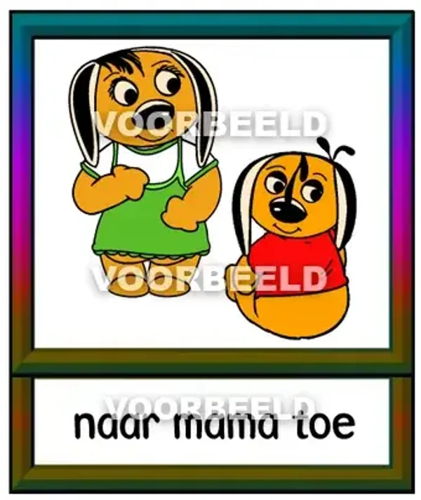 Naar mama toe