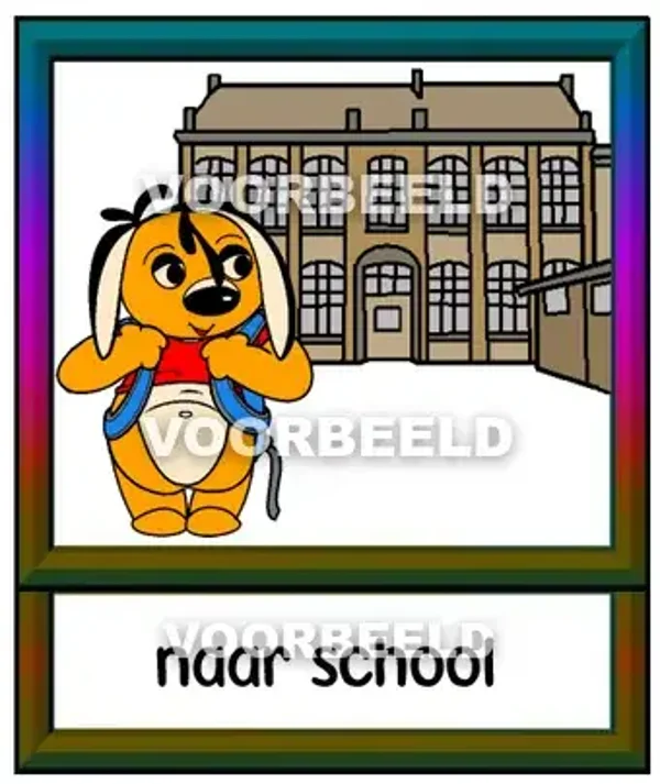Naar school (J)