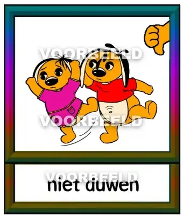 Niet duwen