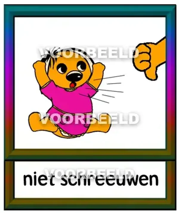 Niet schreeuwen